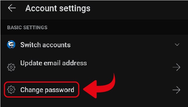 Image titled change password of reddit step 5
